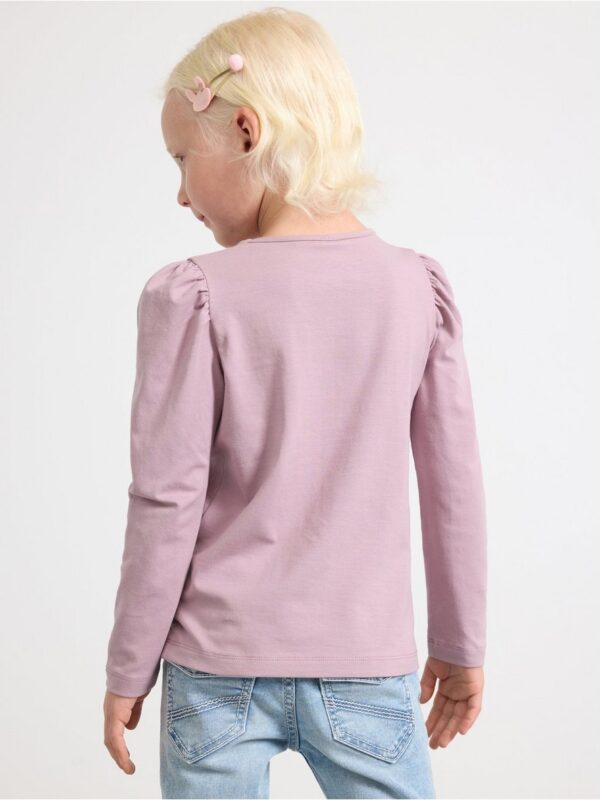 Top with puff sleeves - 3002349-8121