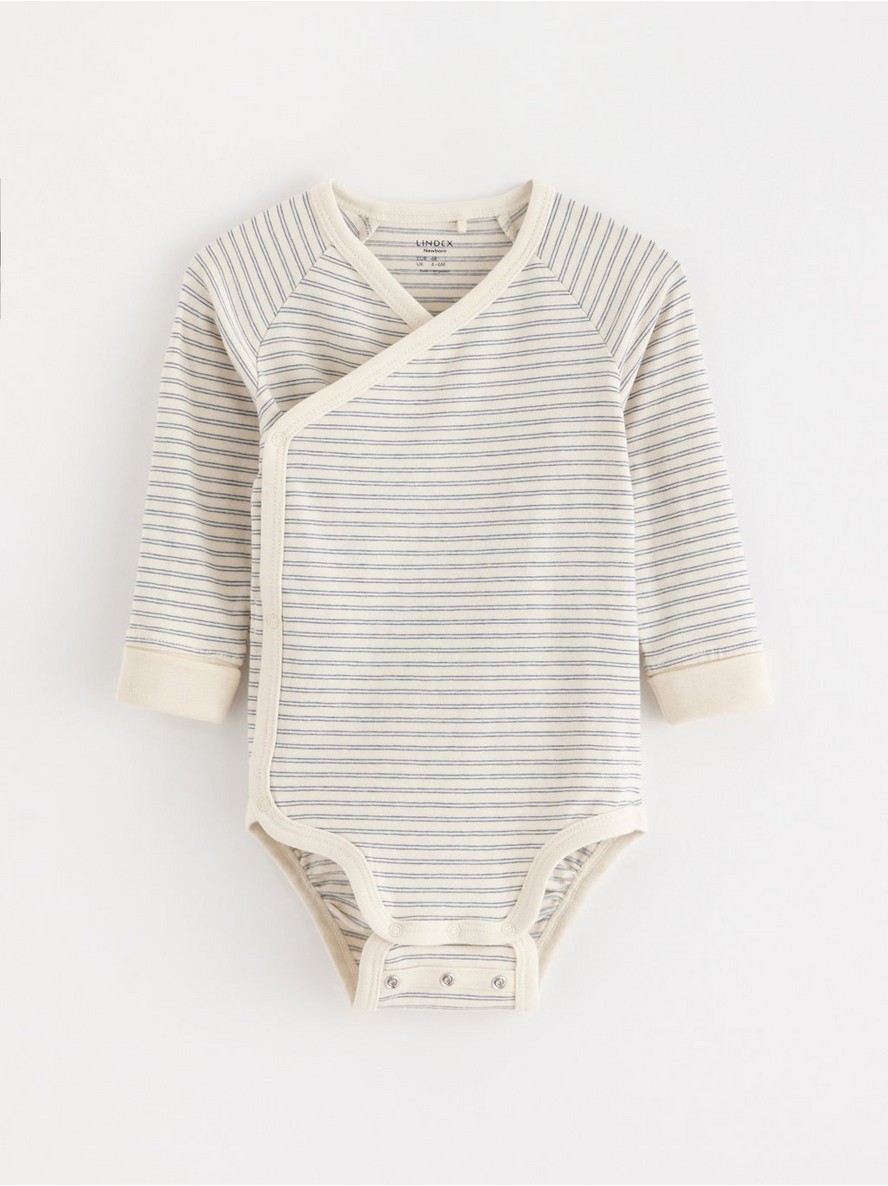 Bodi – Long-sleeved wrap bodysuit
