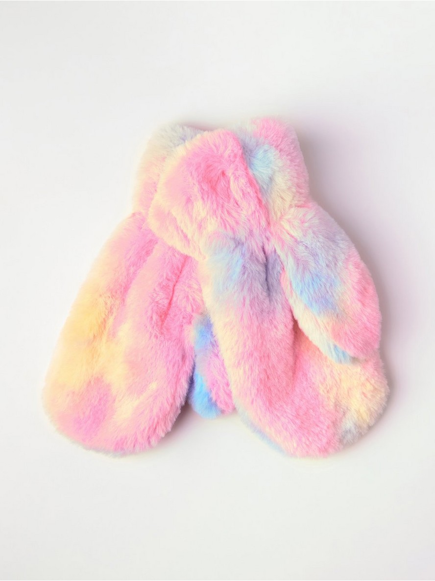 Rukavice – Mittens in faux fur