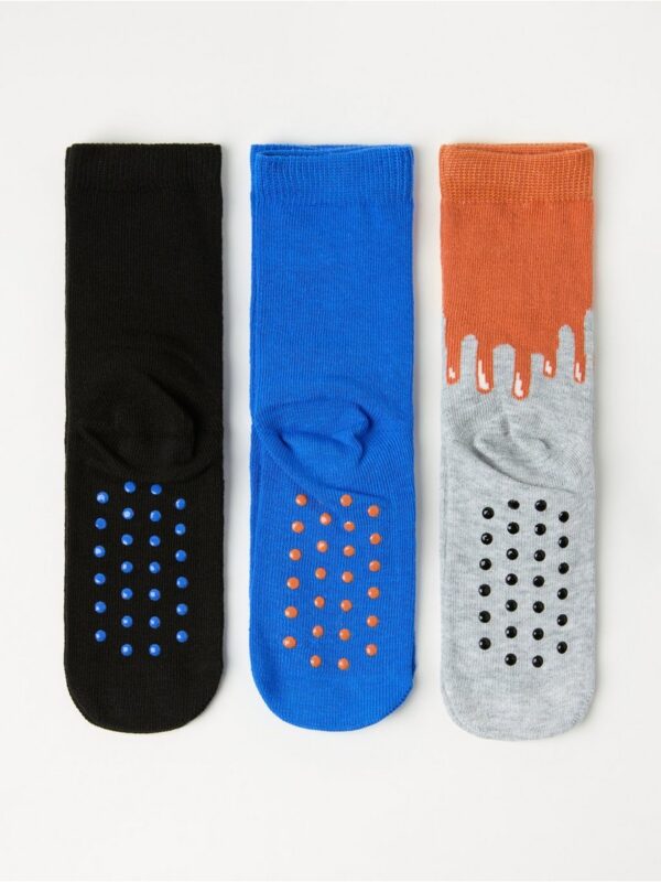 3-pack socks with antislip - 3002556-80