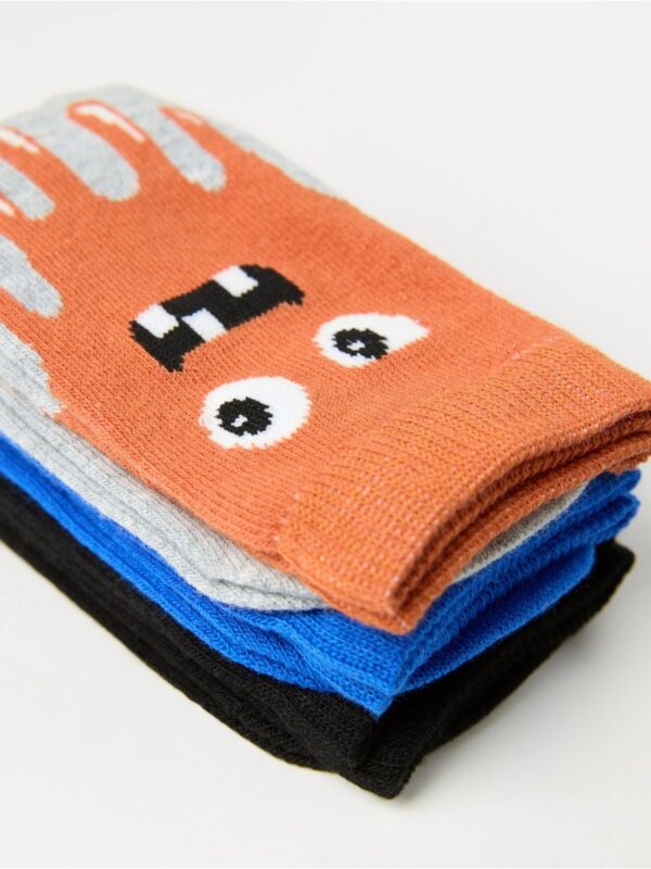 3-pack socks with antislip - 3002556-80