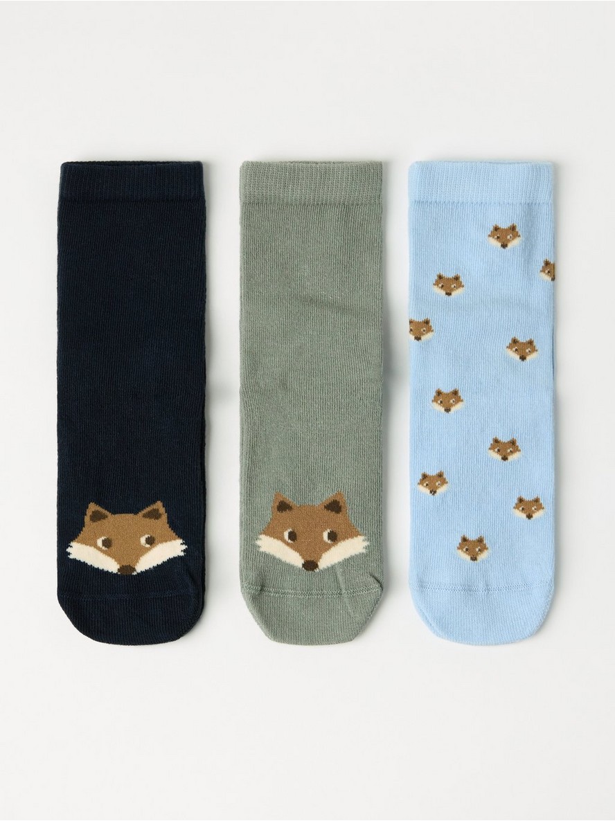 Carape – 3-pack socks with antislip