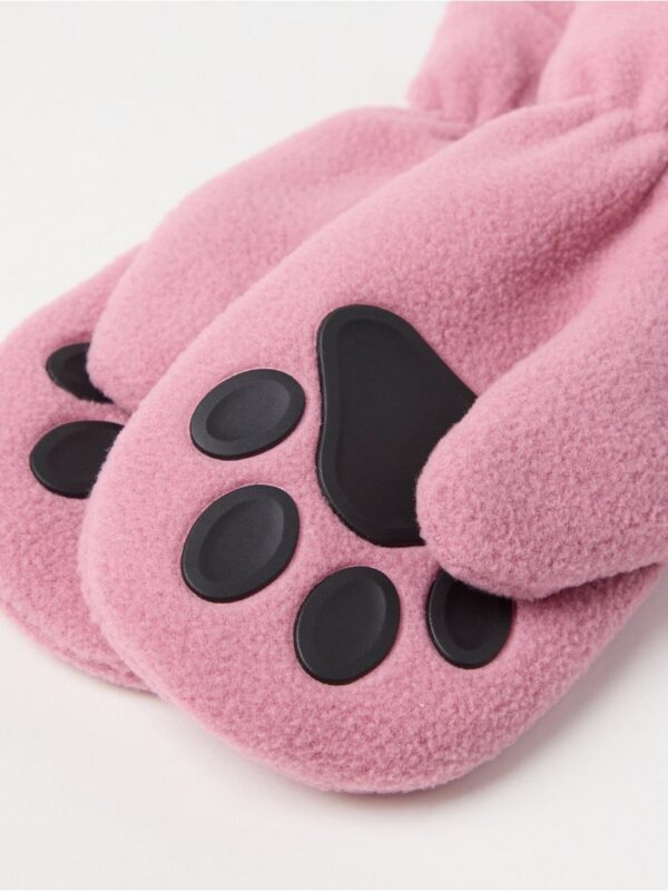 Mittens in fleece - 3002568-6991