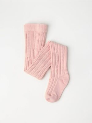 Cable knit tights - 3002593-6907