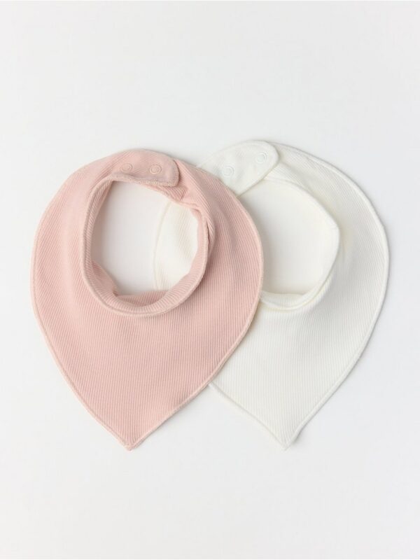 2-pack ribbed bibs - 3002643-6928