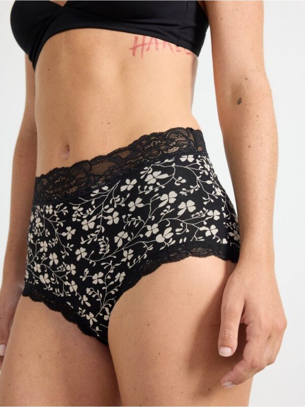 Briefs with high waist - 3002691-80
