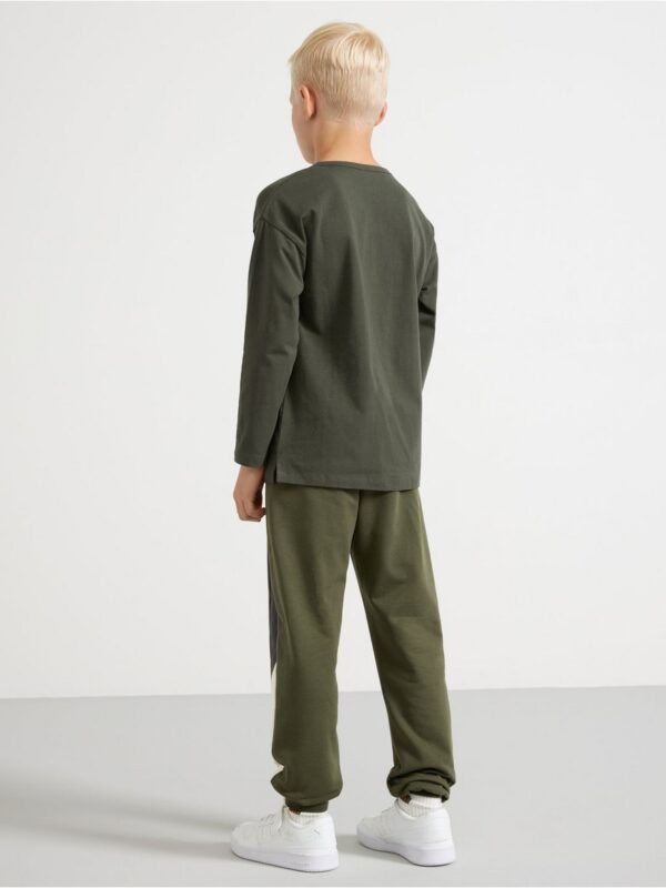 Joggers with brushed inside - 3002734-8611