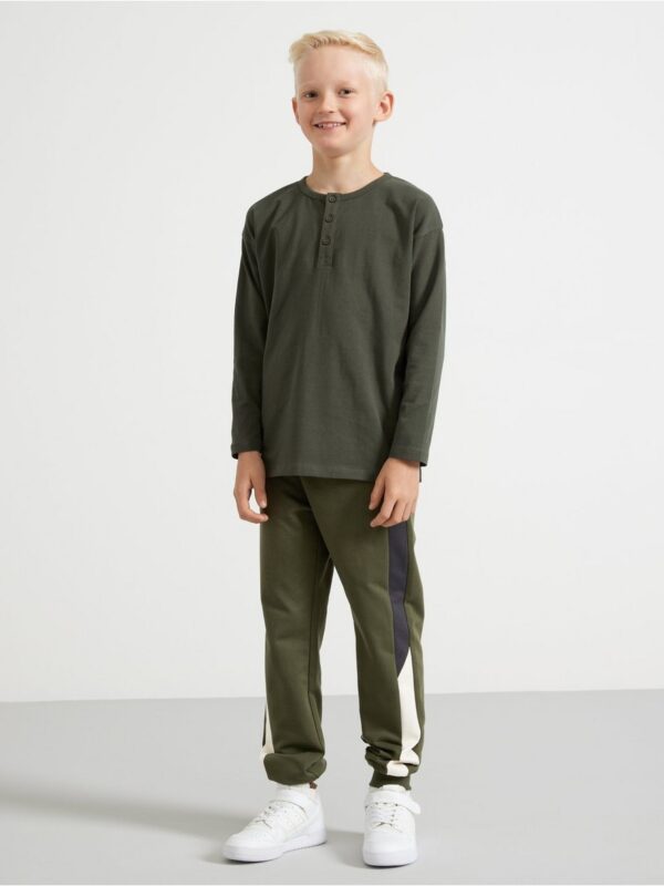 Joggers with brushed inside - 3002734-8611