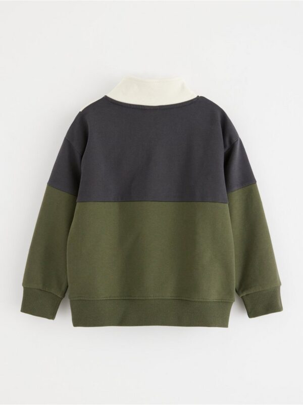 Sweatshirt with half-zip - 3002752-8611