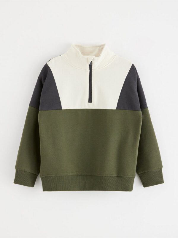 Sweatshirt with half-zip - 3002752-8611