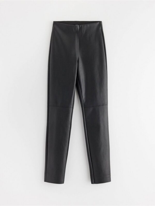 Leggings in imitation leather - 3002797-80