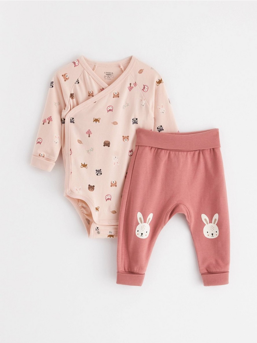 Set garderoba – Set – wrap bodysuit and trousers