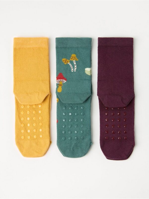 3-pack  socks with antislip - 3003163-1064