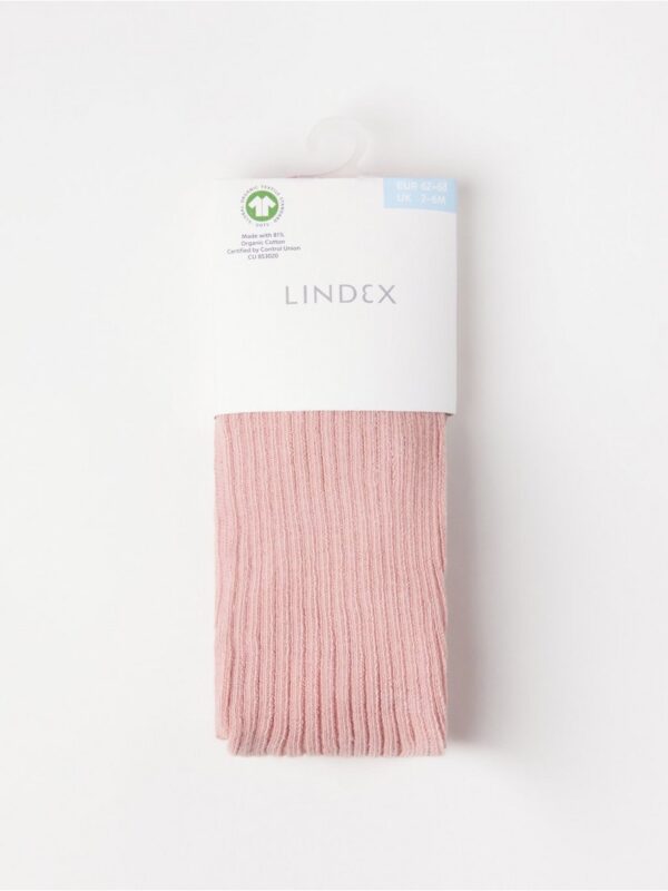 Rib-knitted tights - 3003183-8493