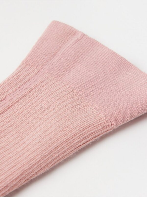 Rib-knitted tights - 3003183-8493