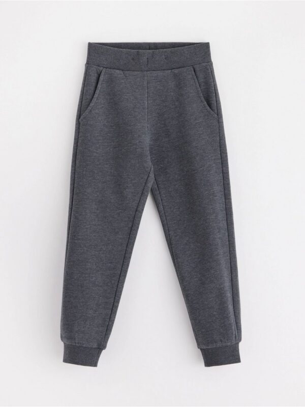 Joggers with brushed inside - 3003230-7945