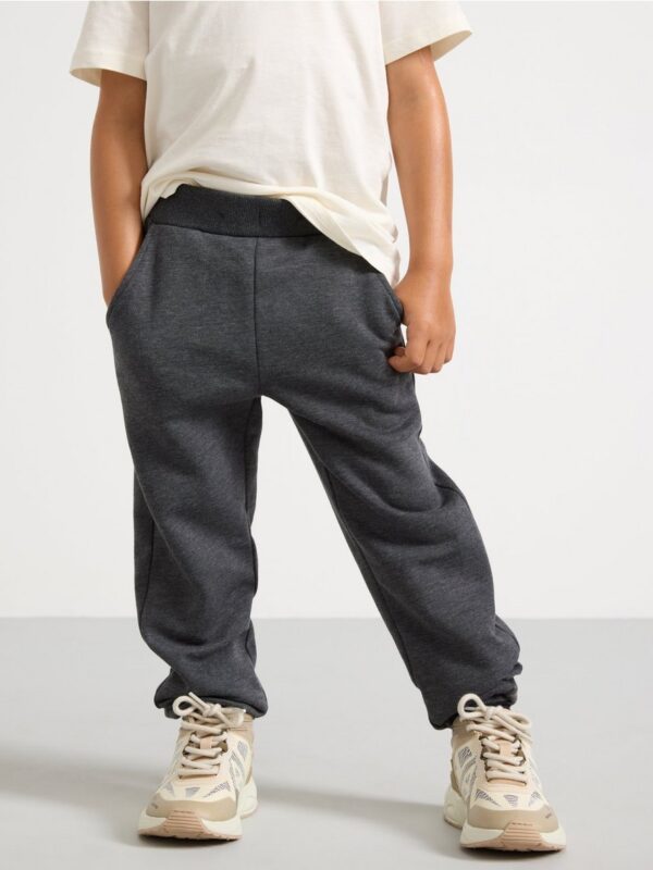 Joggers with brushed inside - 3003230-7945
