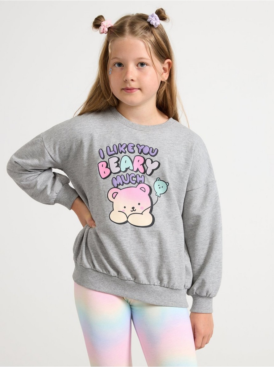 Dukserica – Sweatshirt with brushed inside