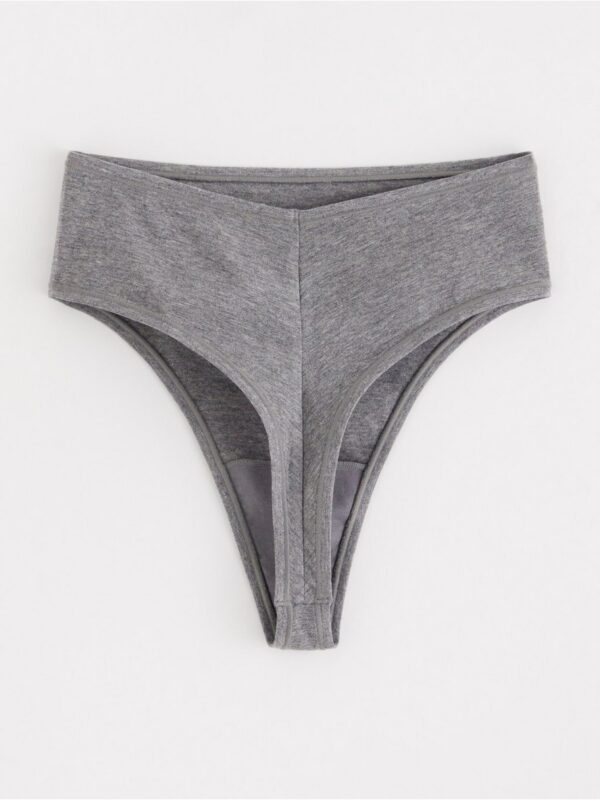 Thong with high waist - 3003444-8422