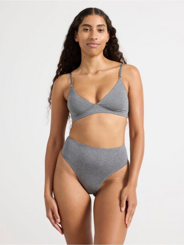 Thong with high waist - 3003444-8422