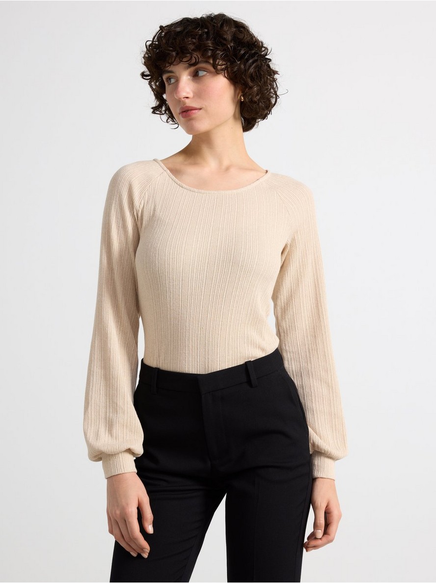 Majica – Long-sleeved ribbed top
