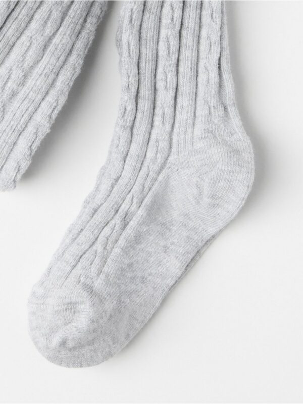 Cable Knit Tights - 6616327-145