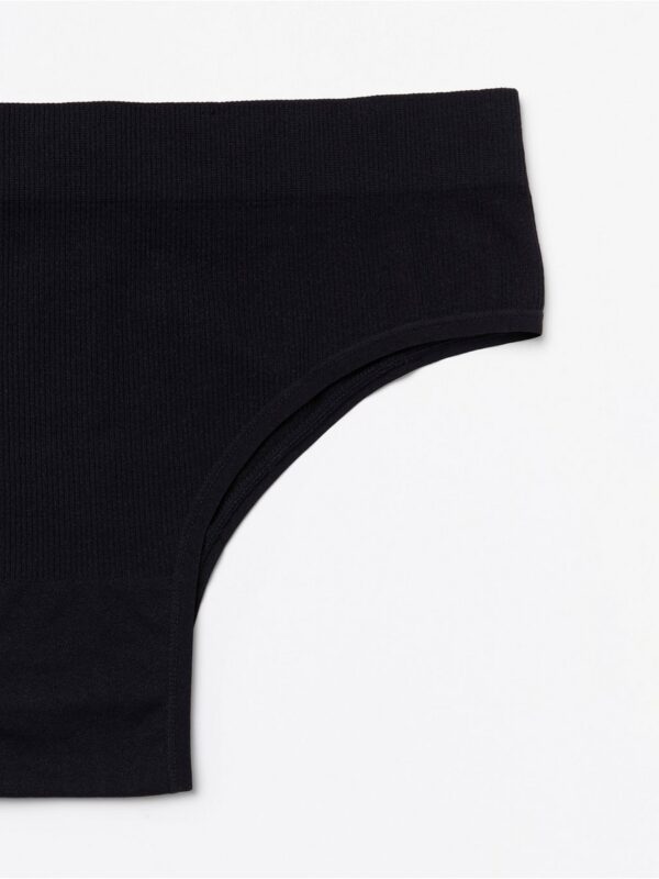 Brazilian high ribbed seamless briefs - 7946639-80