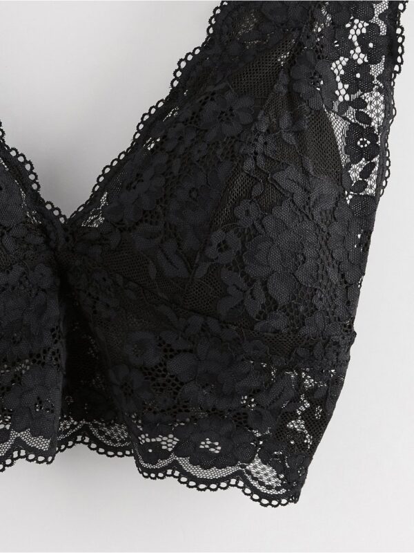 Bralette with lace - 7983700-80
