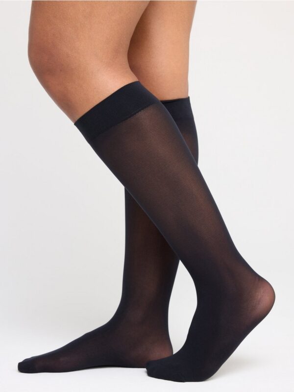 2-pack knee highs, 50 denier - 8176773-80