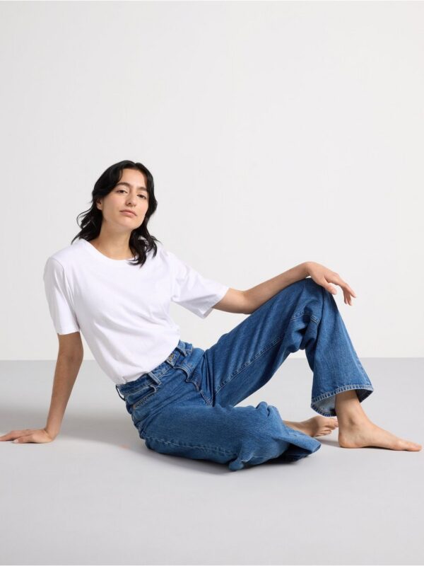 JACKIE Extra wide high waist jeans - 8193512-791
