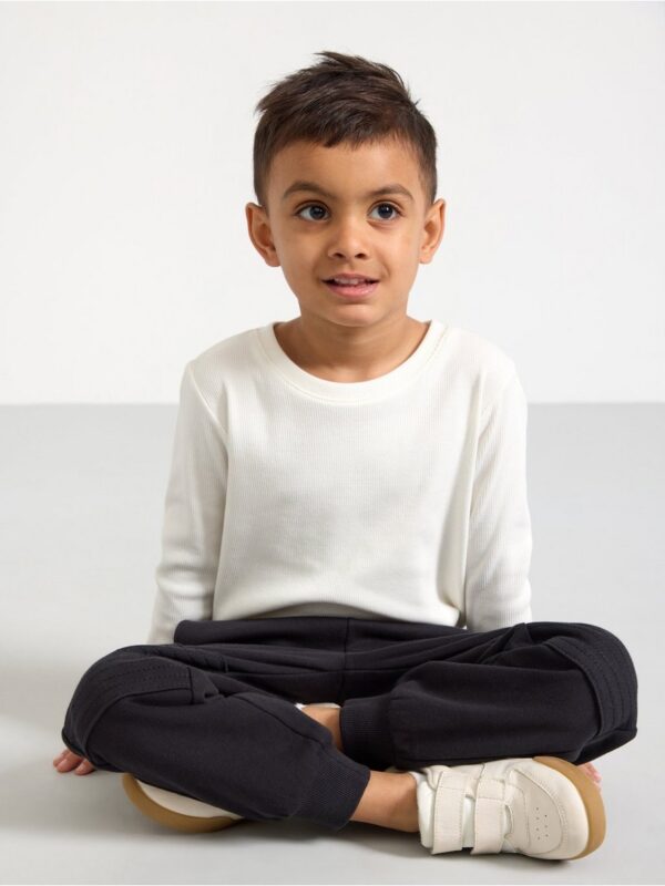 Joggers with reinforced knees - 8558233-6959
