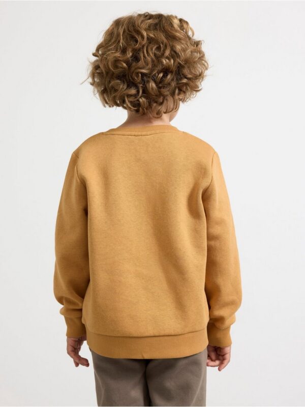 Sweatshirt with brushed inside - 8597413-3012