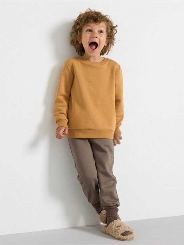 Sweatshirt with brushed inside - 8597413-3012