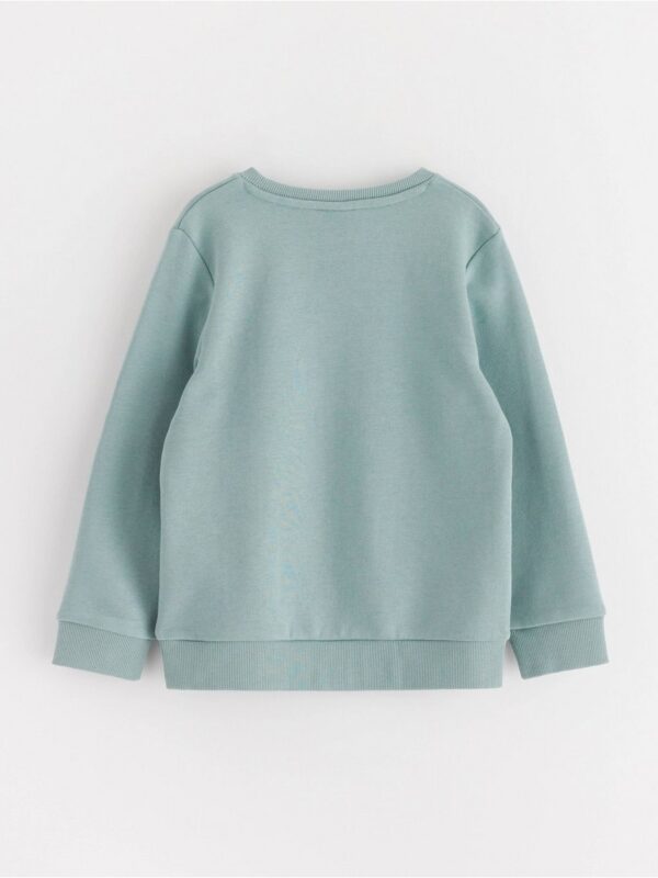 Sweatshirt with brushed inside - 8597413-8707