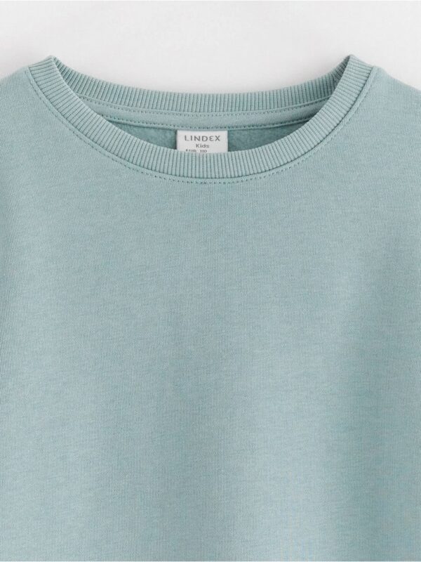 Sweatshirt with brushed inside - 8597413-8707
