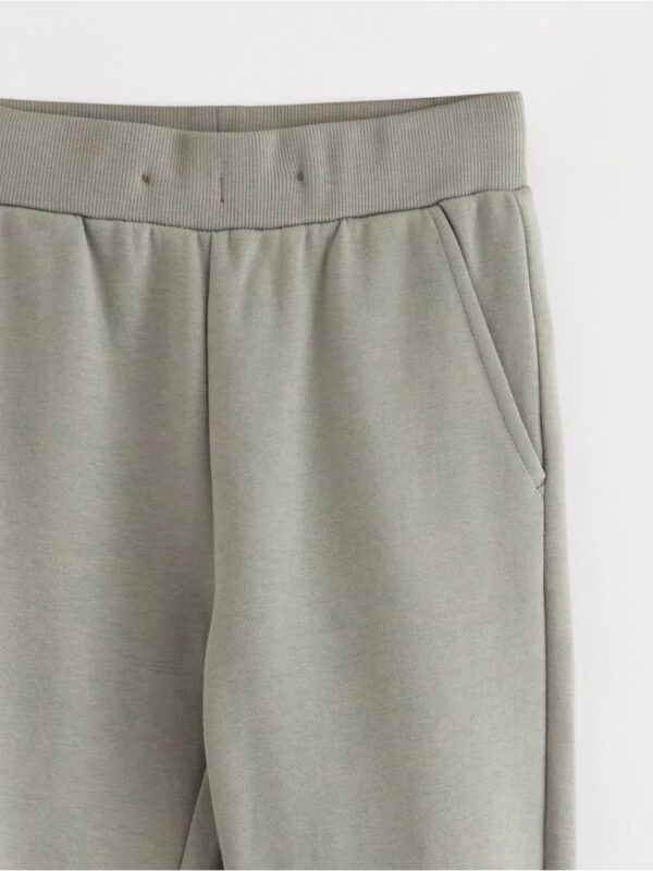 Joggers with brushed inside - 8597416-2336