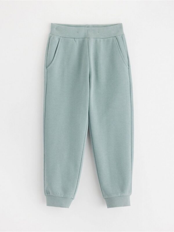 Joggers with brushed inside - 8597416-8707