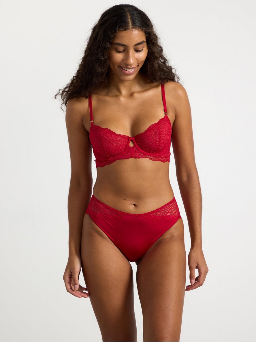 Brushalter – Unpadded bra in lace