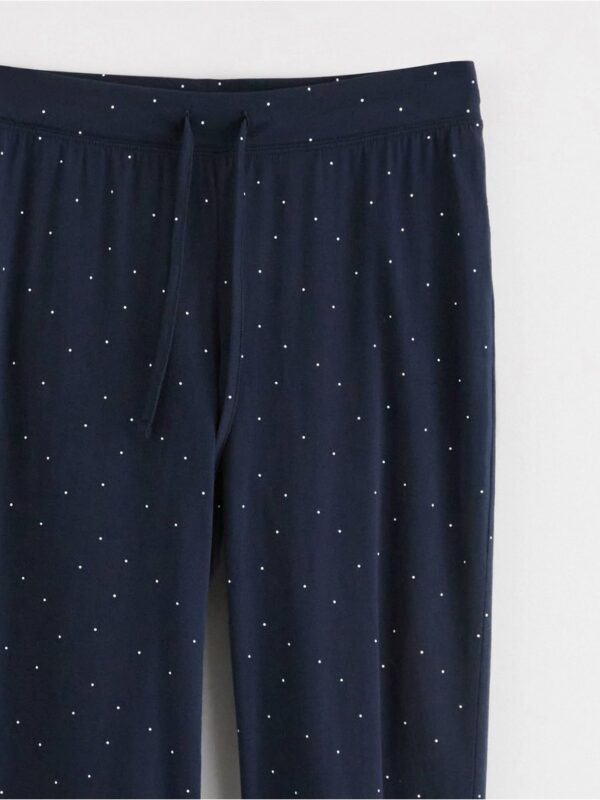 Pyjama trousers with dots - 8608409-2150