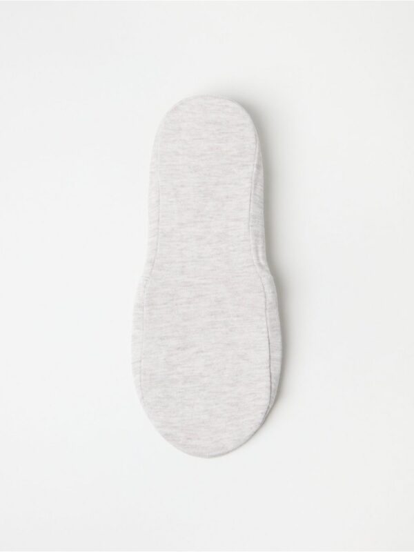 Invisible socks with silicone heel - 8609164-9450