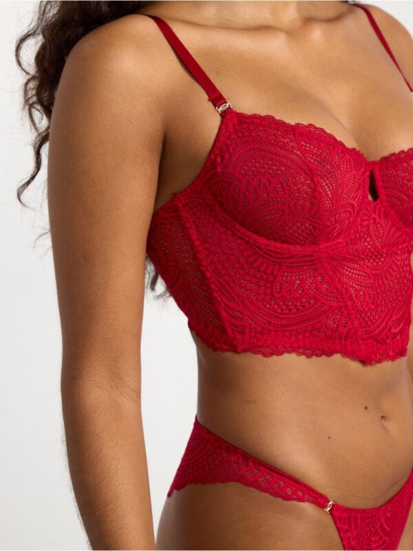Bustier in lace - 8623070-7909