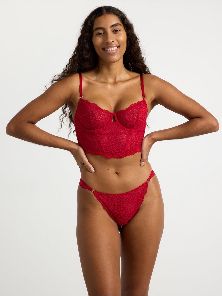 Brushalter – Bustier in lace