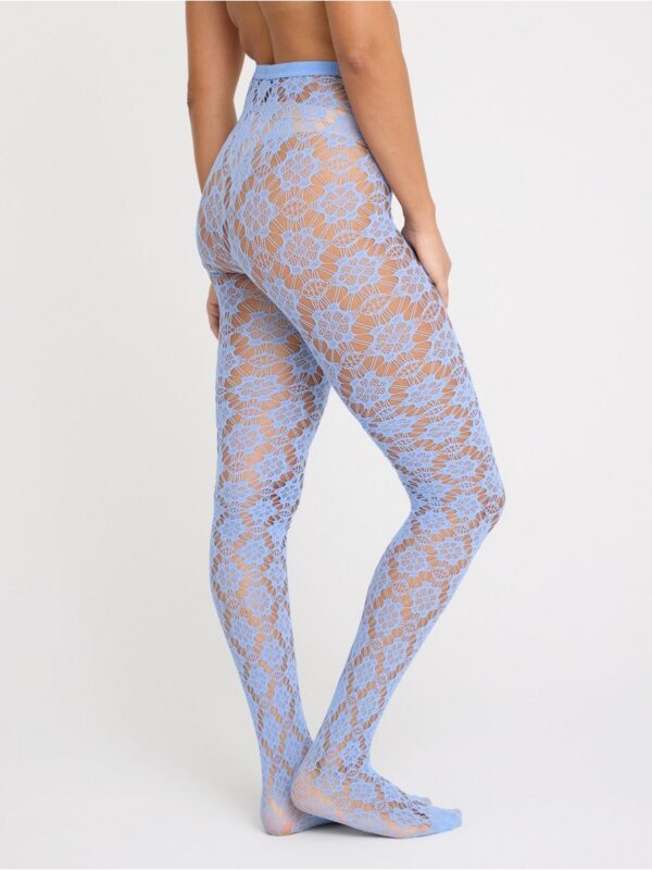 Hole-knit tights - 8694434-6680