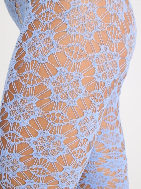 Hole-knit tights - 8694434-6680