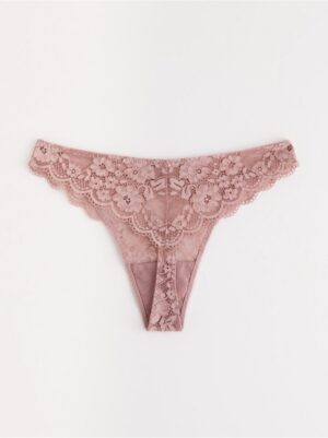 Thong with regular waist - 8790031-6917