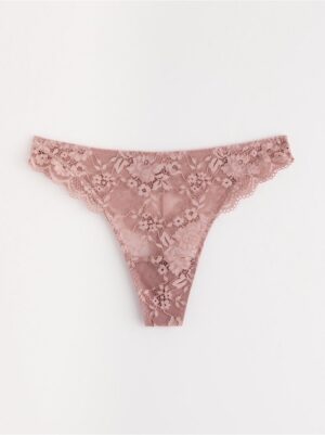 Thong with regular waist - 8790031-6917