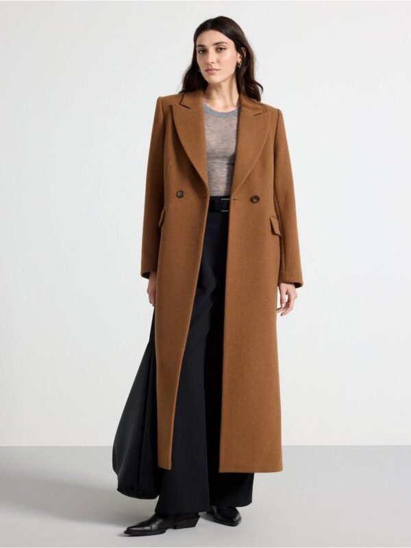 Coat in wool blend - 3001334-211