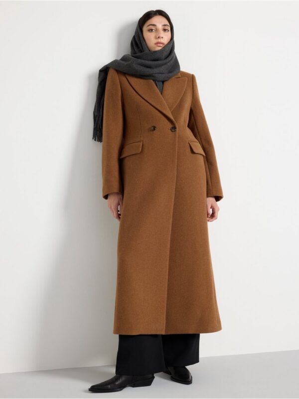 Coat in wool blend - 3001334-211