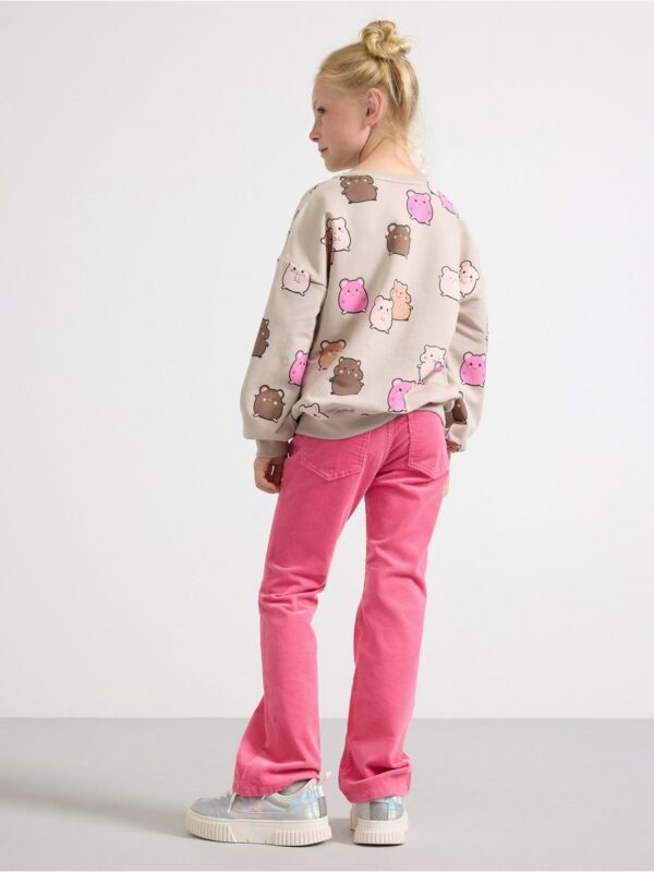Trousers in corduroy - 3001662-2431