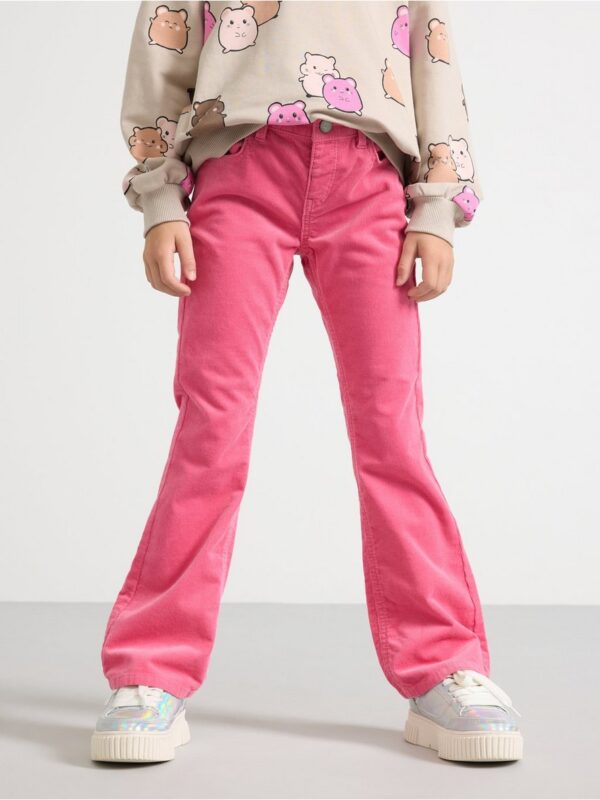 Trousers in corduroy - 3001662-2431